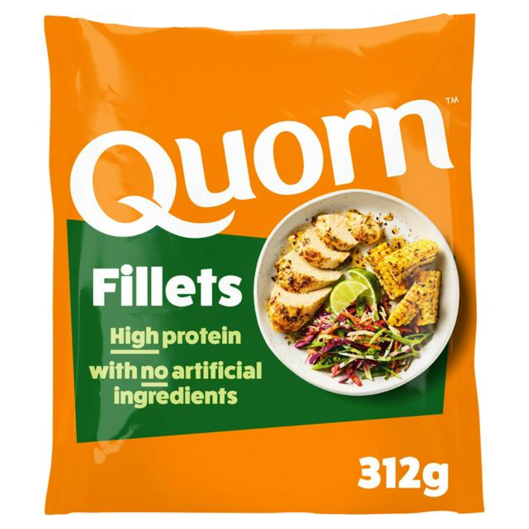QUORN FILLETS 312G